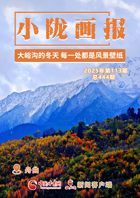 【小隴畫報·444期】舟曲：大峪溝的冬天 每一處都是風景壁紙